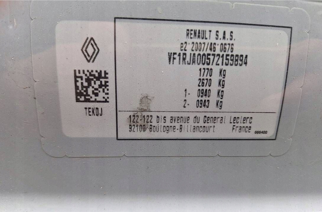 RENAULT CLIO 5 V B7 19- TRAFIC III 3 KANGOO module control unit BCM 284B26188R