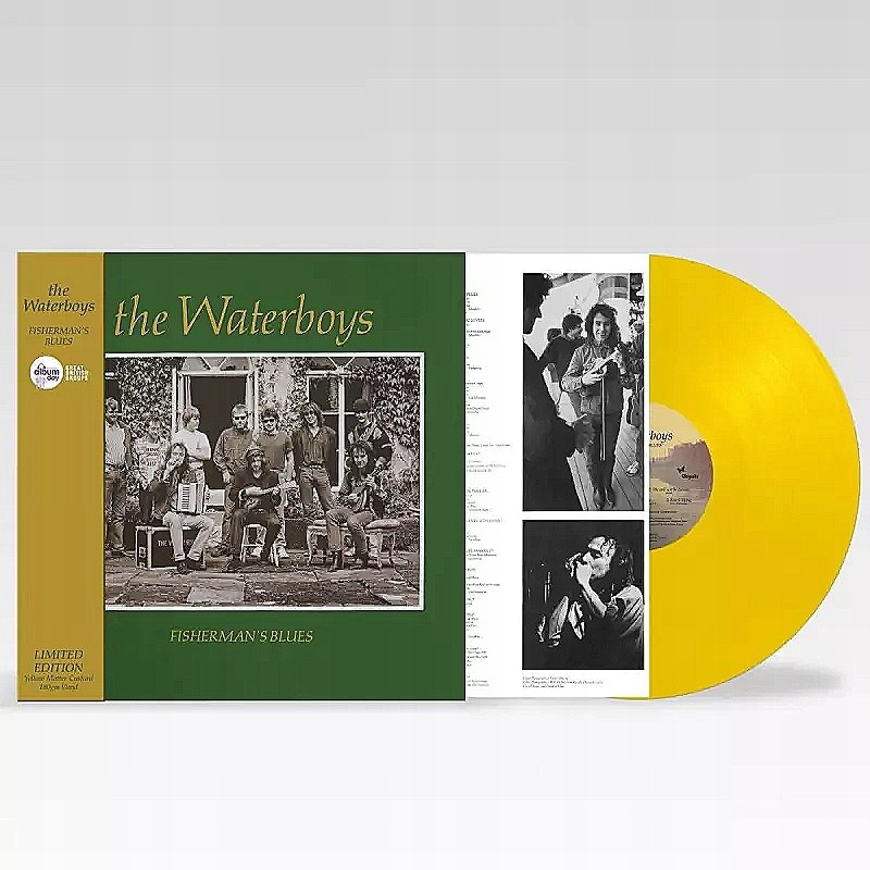 Lp The Waterboys: Fisherman's Blues Yellow Vinyl Scandinavia Edition
