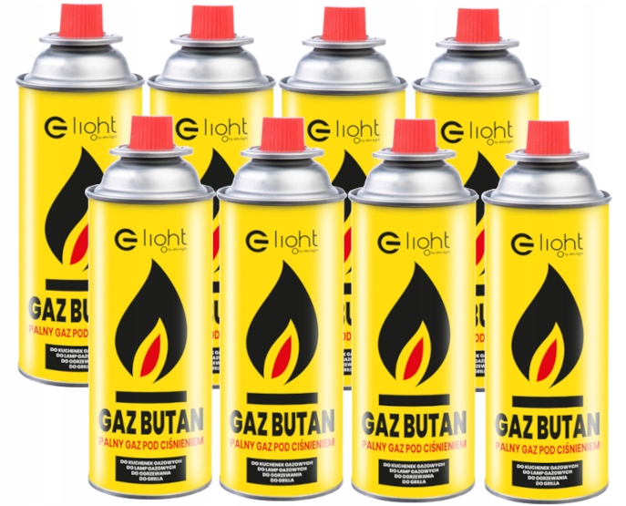 

Kartusz Gazowy Nabój Gaz Do Kuchenki Palnika x8