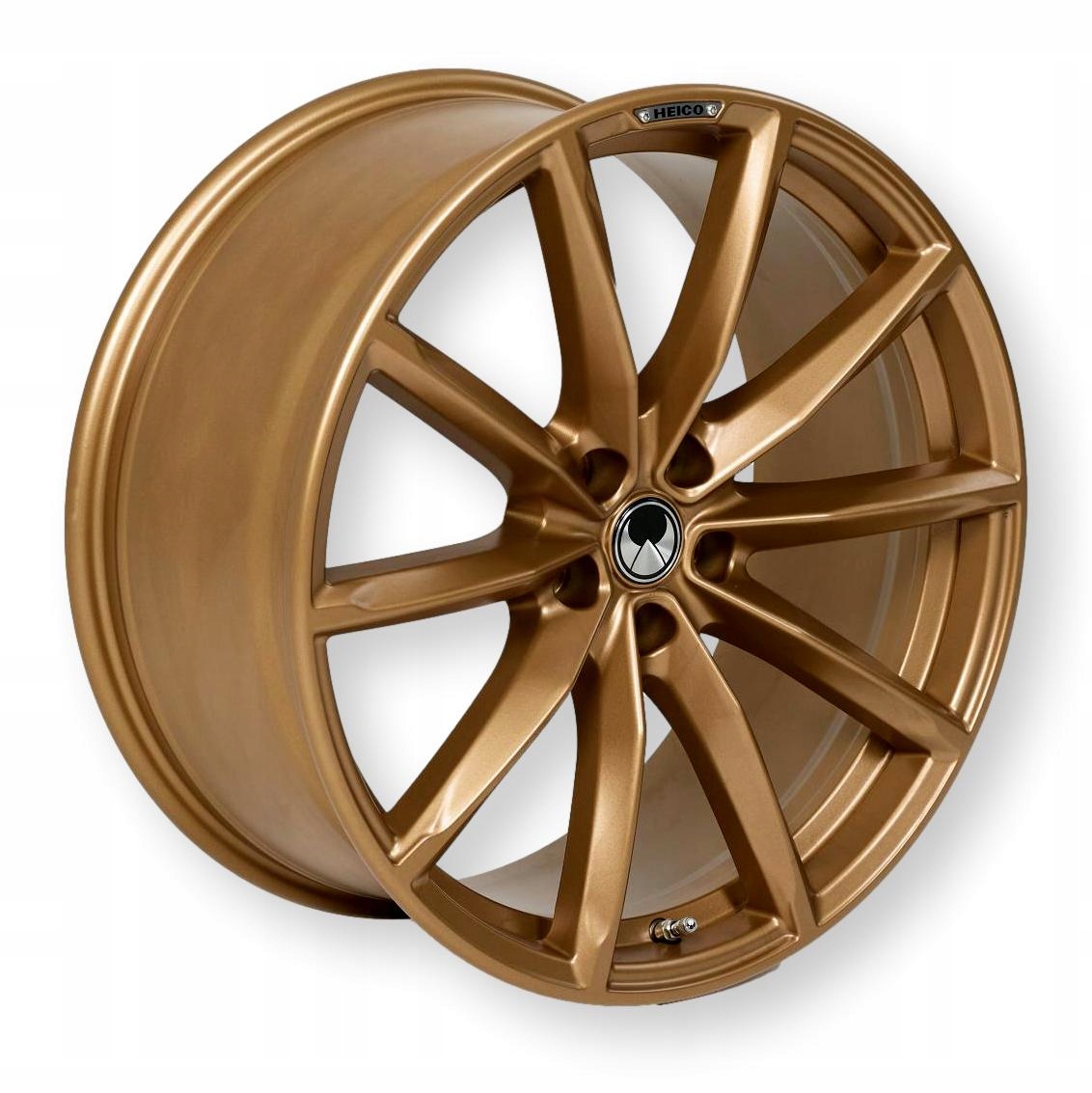 Heico Volvo EX30 V60 V40 S60 20" 10-ramenná hliníková disková doska, zlatá hnedá
