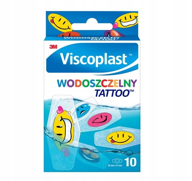

Viscoplast Plastry wodoszczelne Tattoo dzieci 10