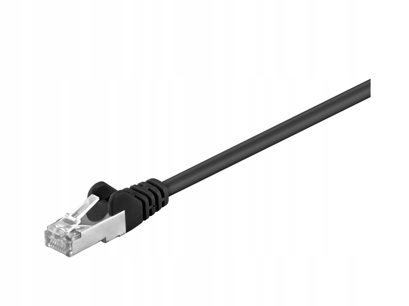 Goobay CAT 5-700 SFTP Black 7m kabel sieciowy Czarny