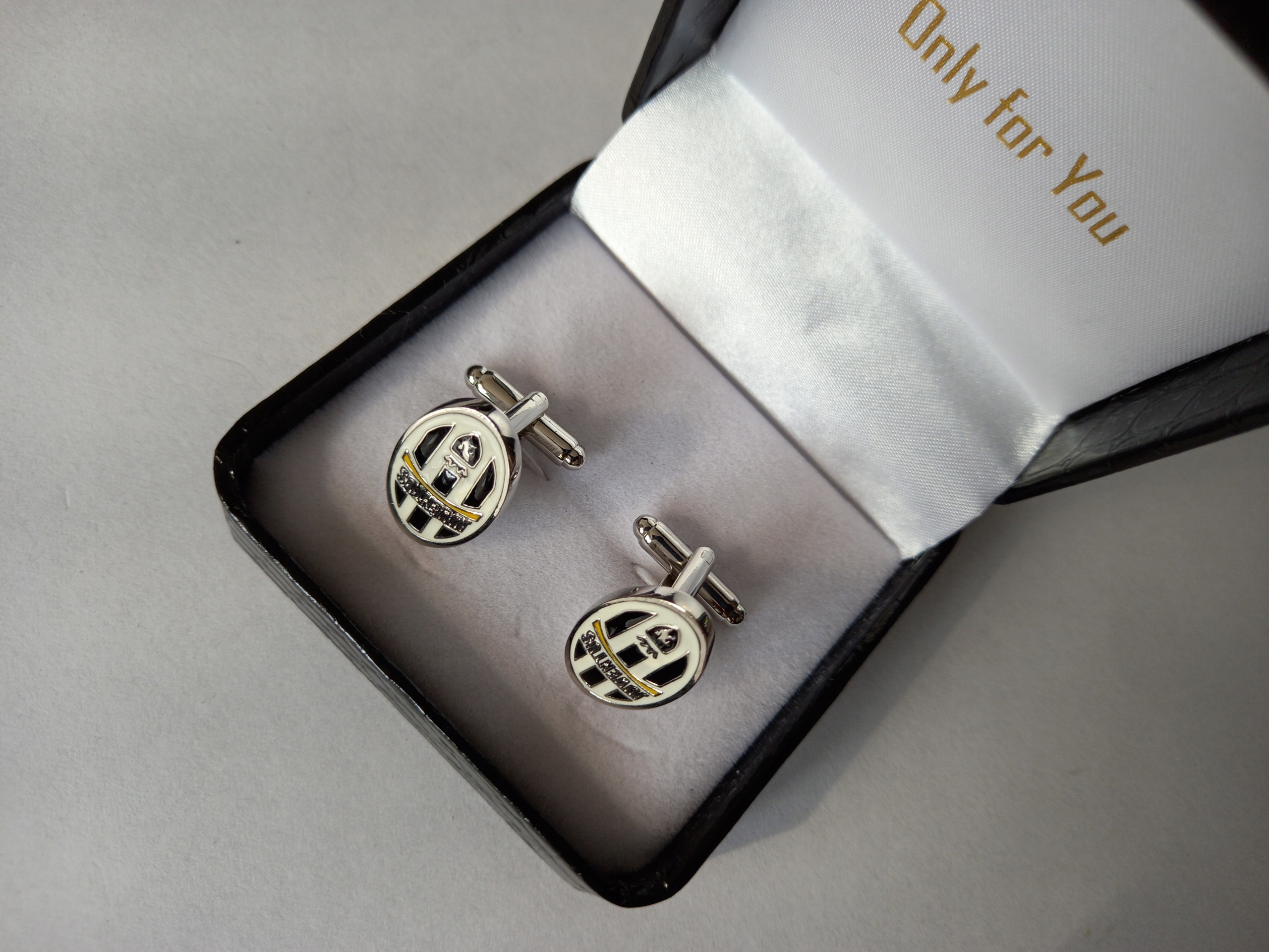 Manžetové knoflíčky Juventus pro fanouška