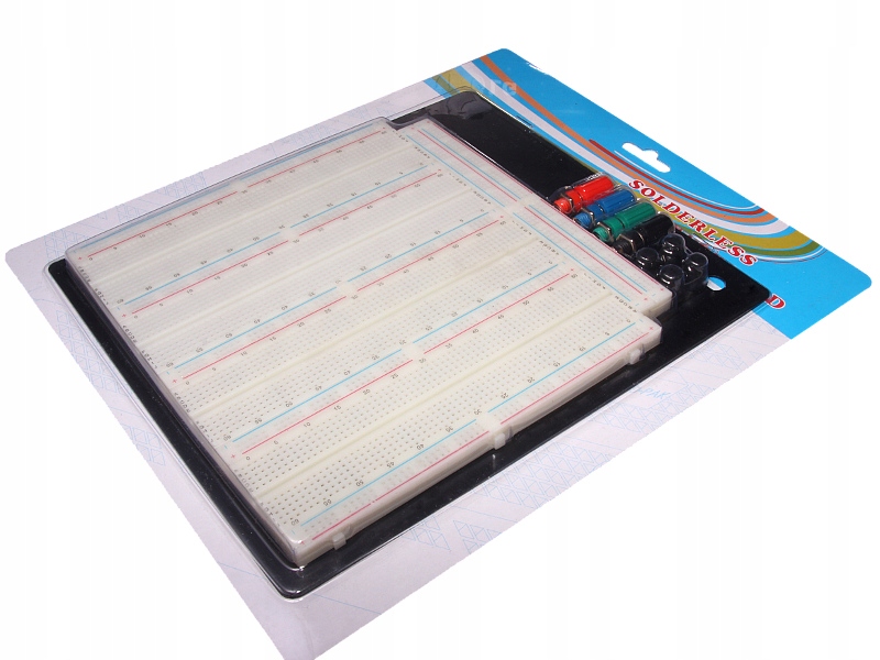 Uniwersalna płytka projektowa stykowa 3220pól prototypowa DIV z podstawką Stan opakowania oryginalne