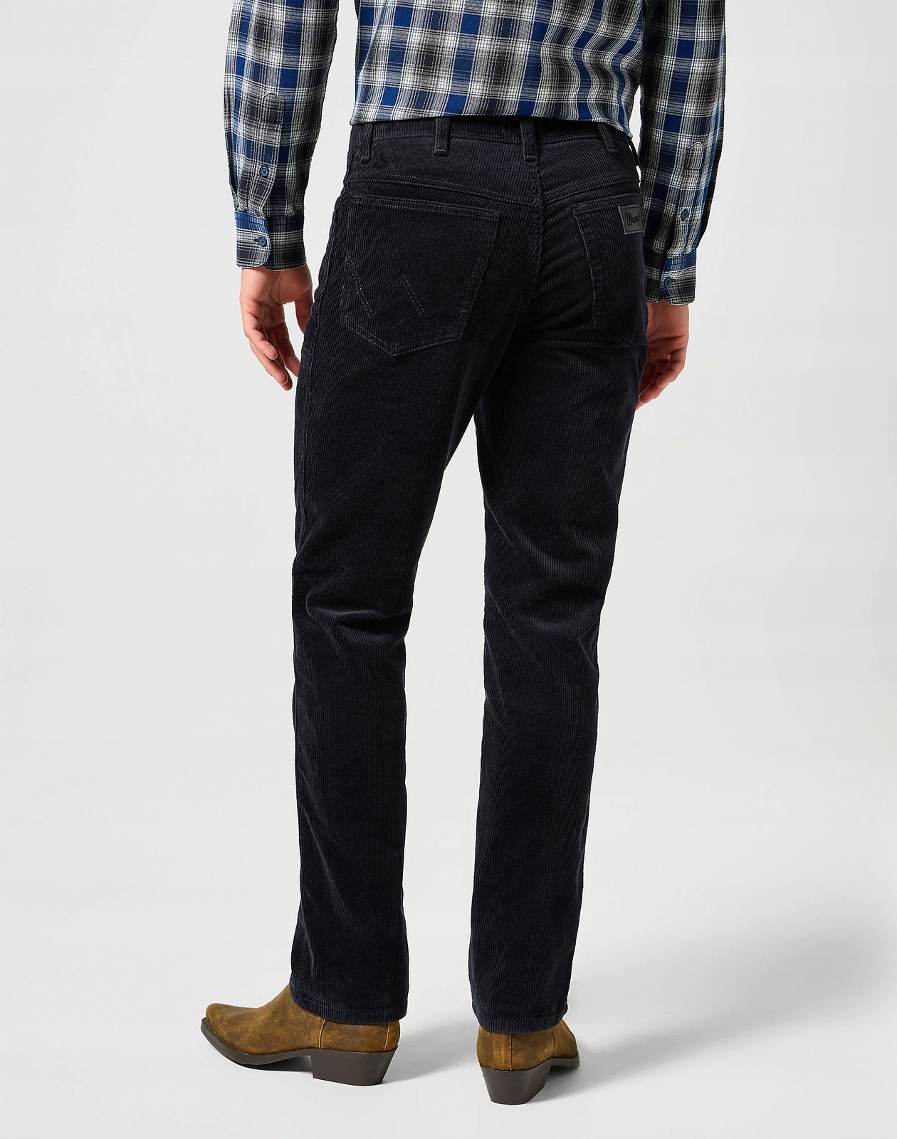 Pánské jednoduché kalhoty Wrangler Texas Black 112356789 36/30