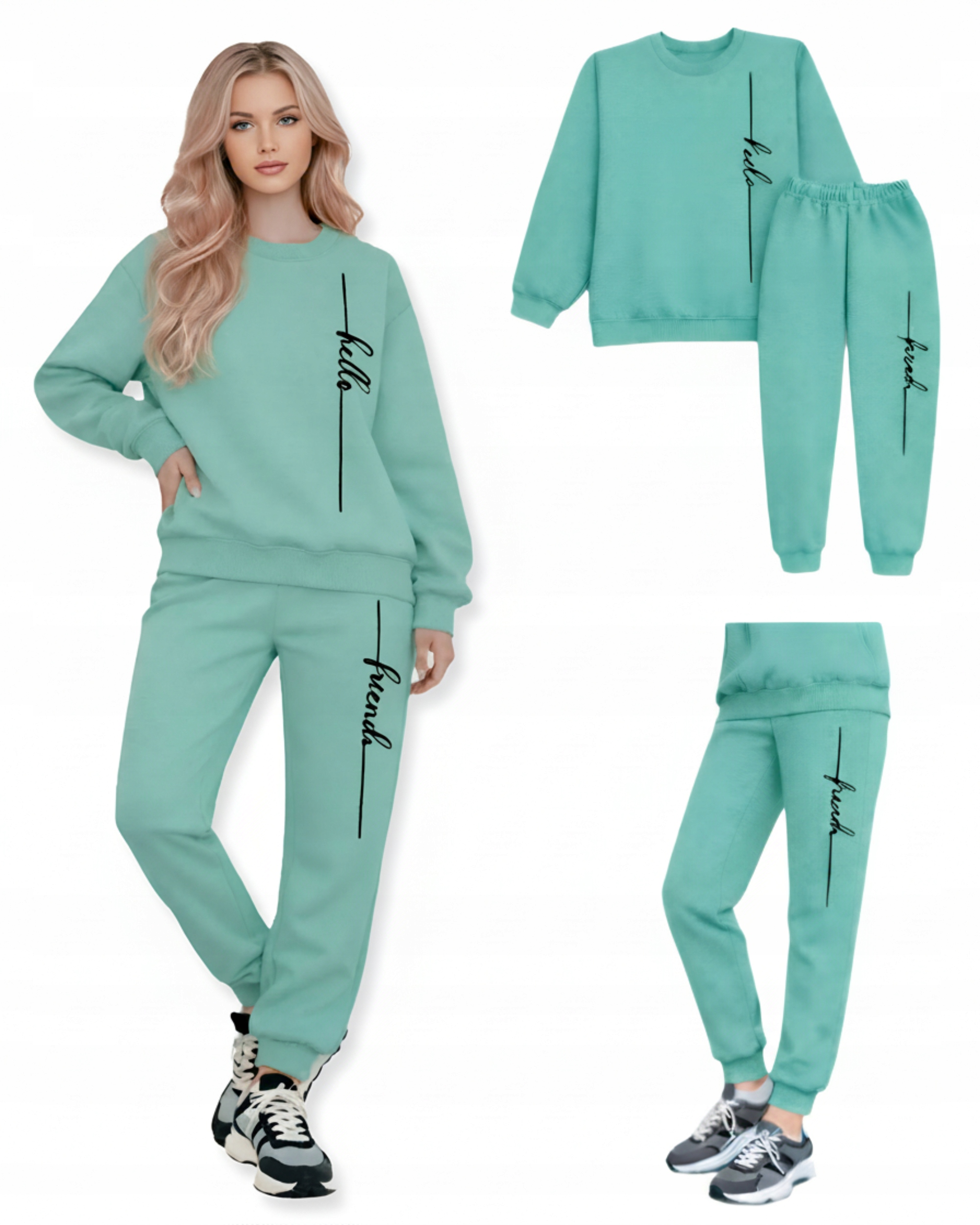 tepláková souprava L mládež Teplákovka Teplý mešek Výrobce Pistácie