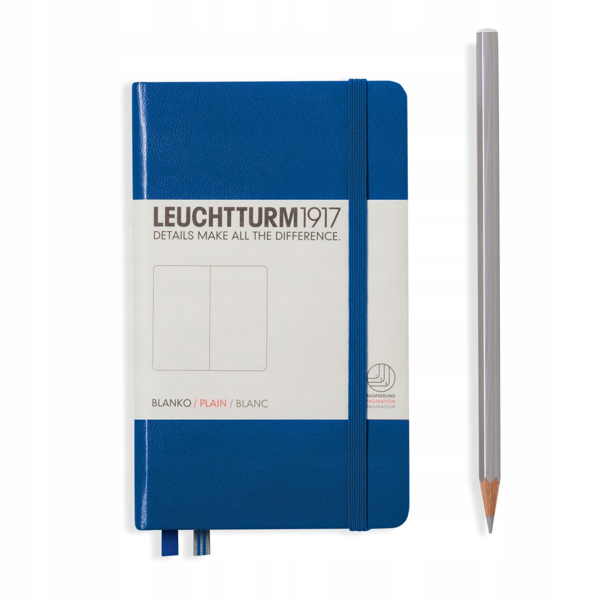 

LEUCHTTURM1917 Notatnik Notes Pocket A6 Gładki