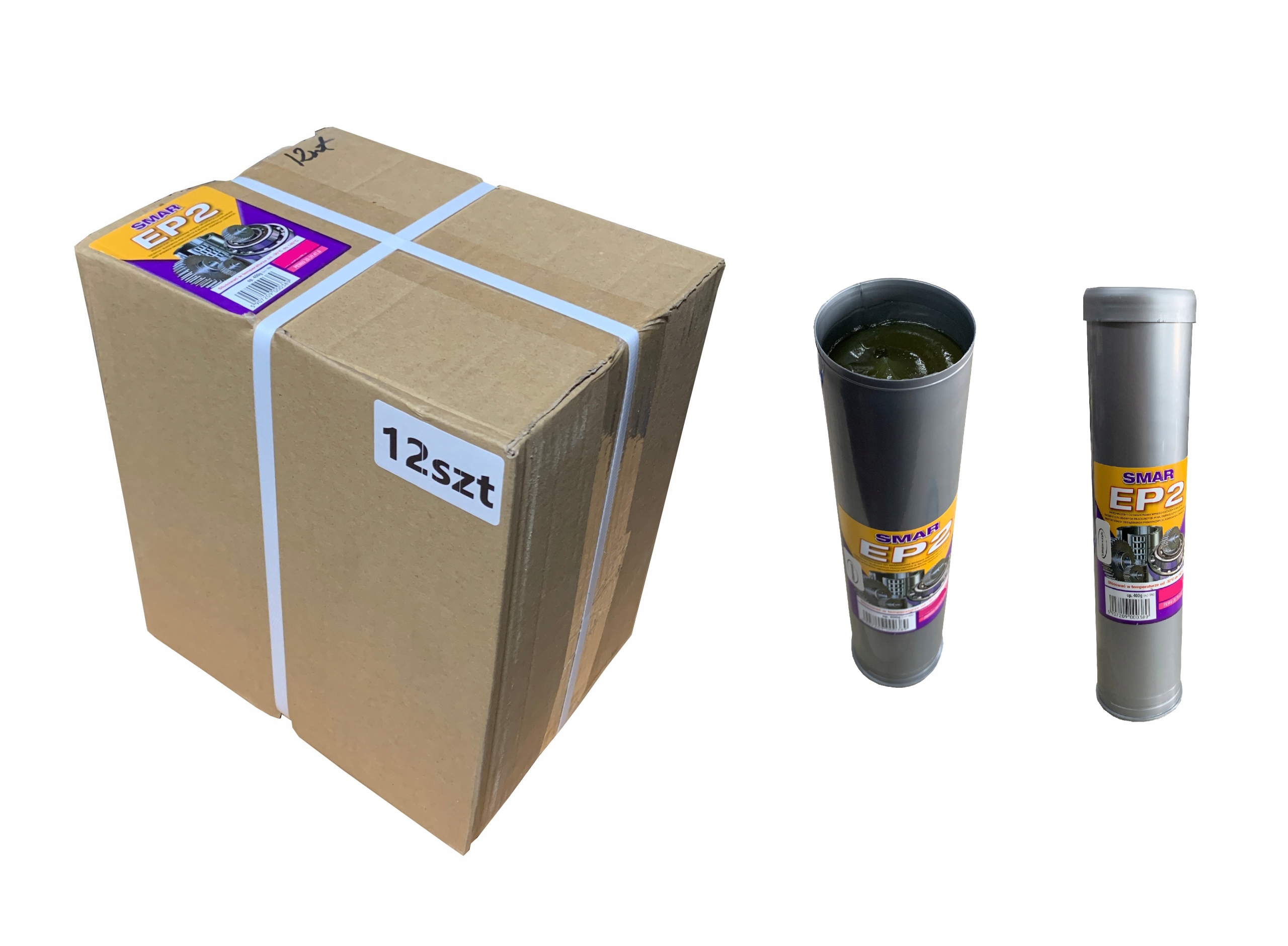 SMAR UNIWERSALNY ŁOŻYSKOWY EP-2 Tubka 400g 12szt