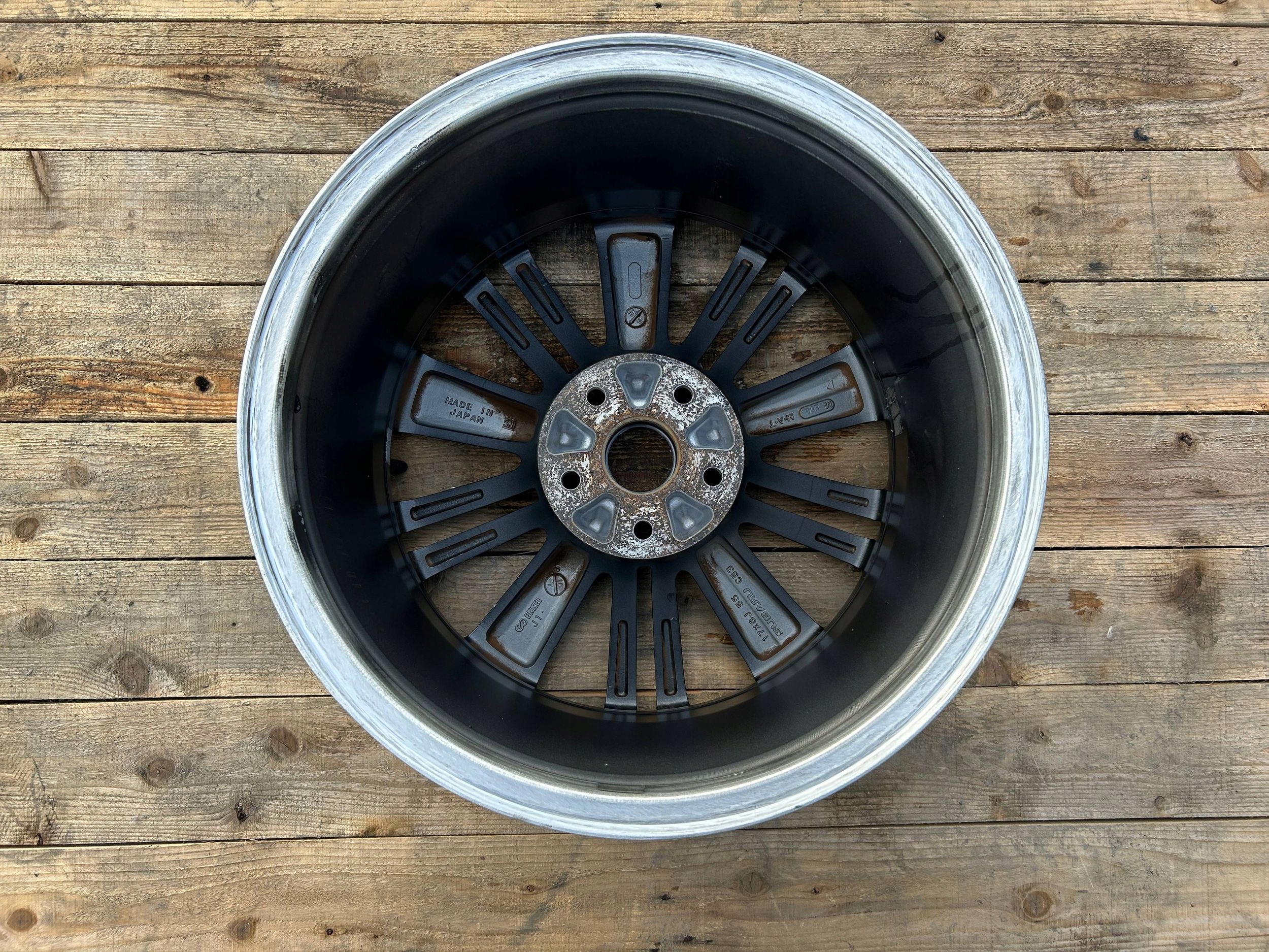 wheel disc discs disc 17" 17x8jx55 Subaru WRX 2014-2021
