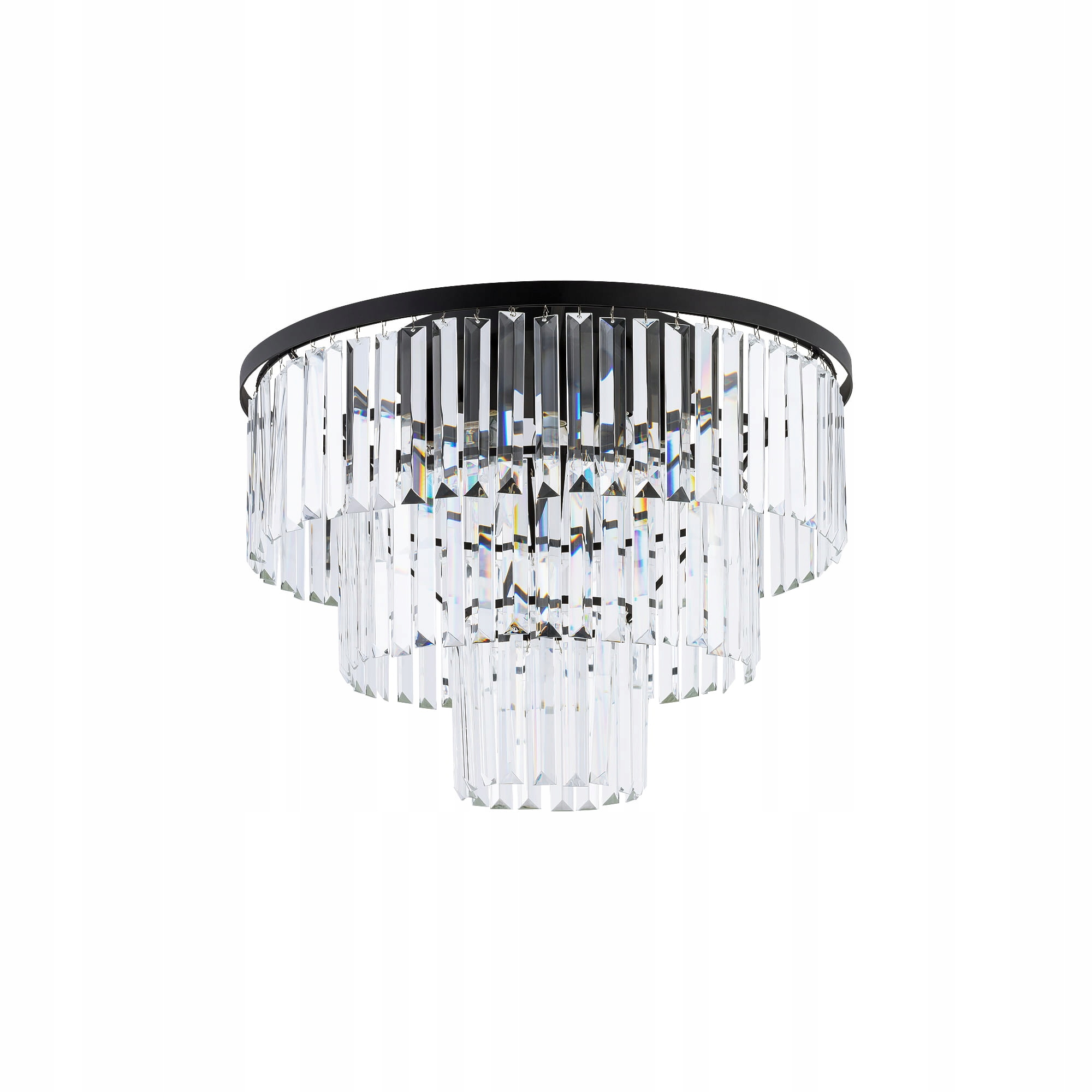 Nowodvorski Cristal 7627 Stropná lampa Stropné Svietidlo Led 9xE14 čierna