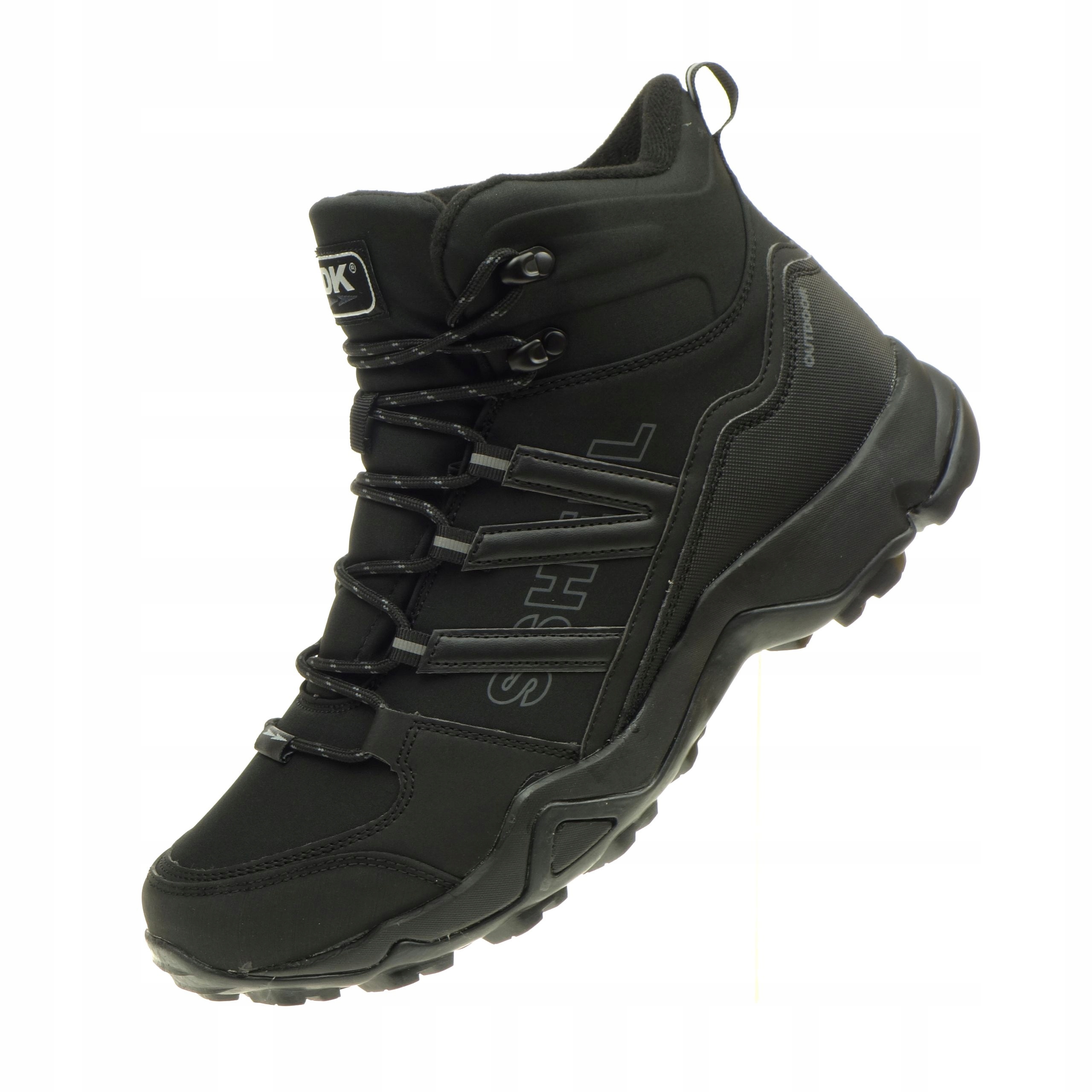 Pánské trekové boty Dk Spirit High SoftShell Outdoor VB17431 Black 42