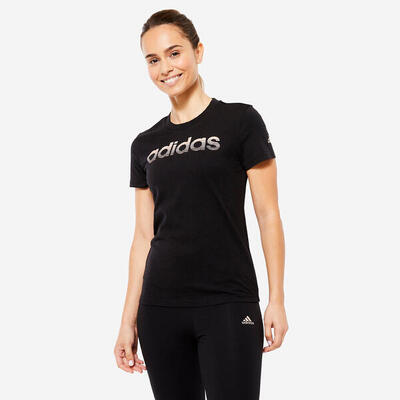 Koszulka z krótkim rękawem damska Adidas Gym & Pilates