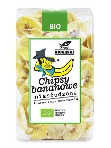 Levně 5 x Chipsy banánové neslazené Bio 150 g