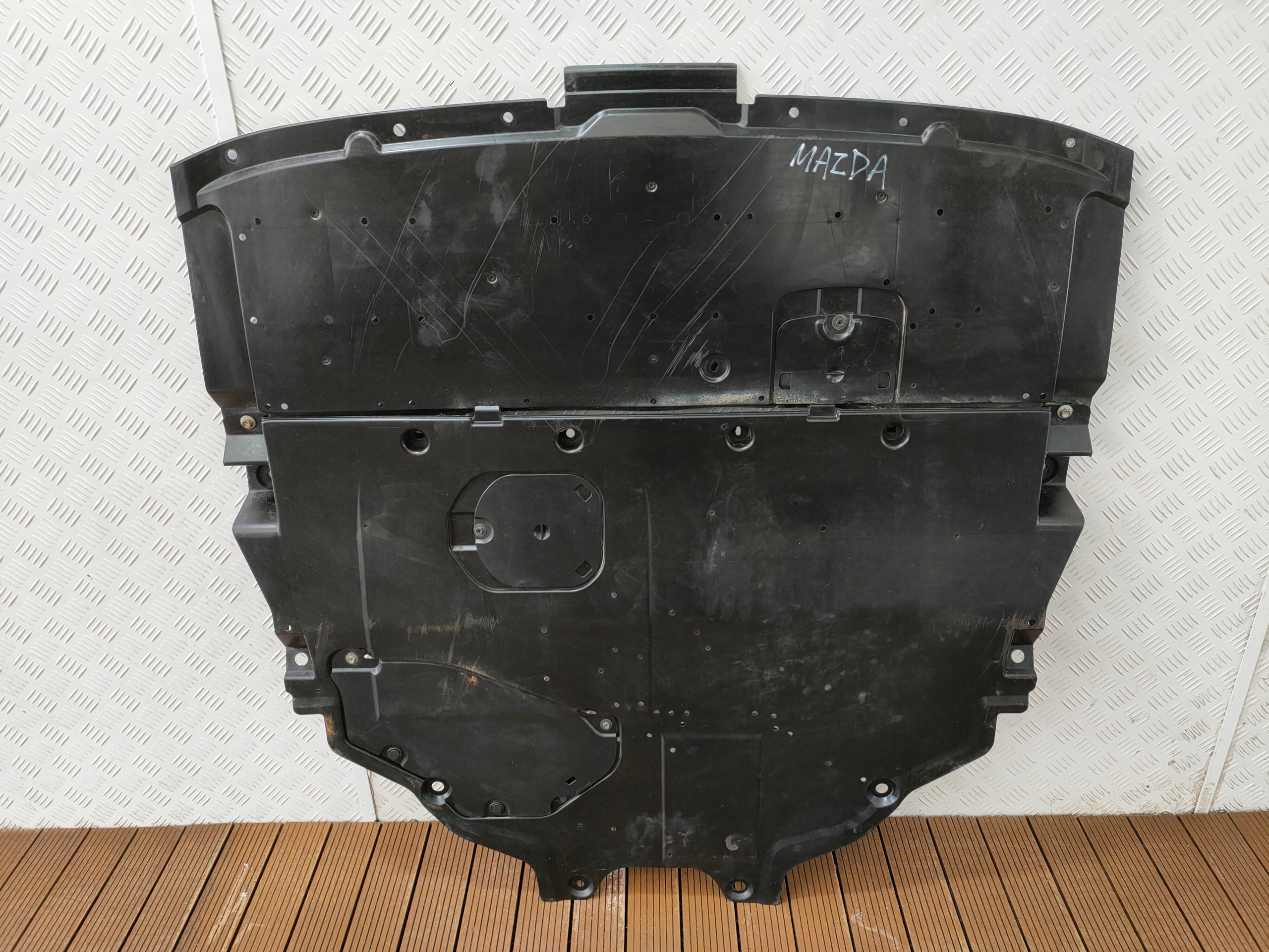MAZDA CX-5 II KF 17-21 cover below engine + bumper cover 2SZT. KPL OE
