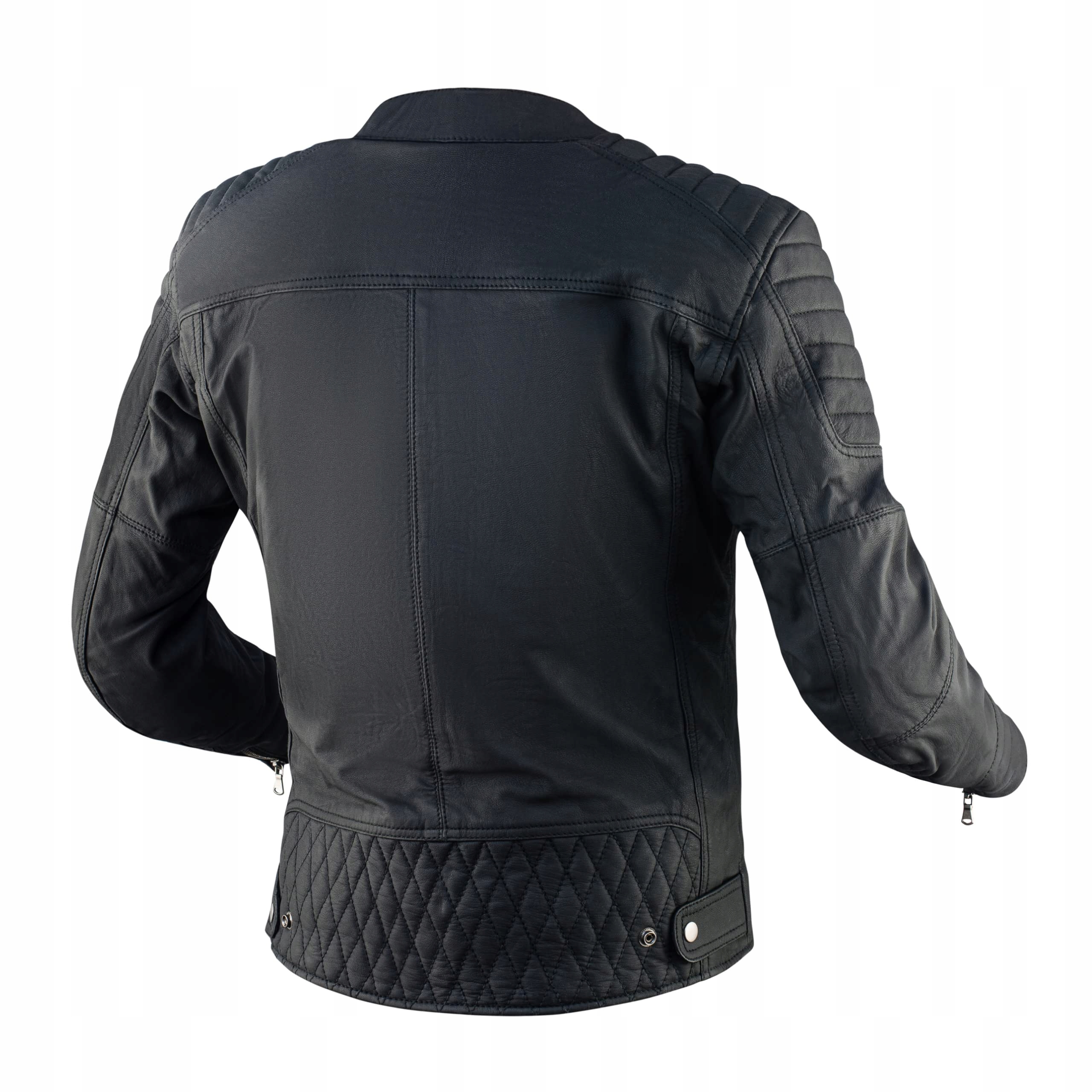 Leather Jacket Rebelhorn Hunter Pro Black Xl Rozmiar XL