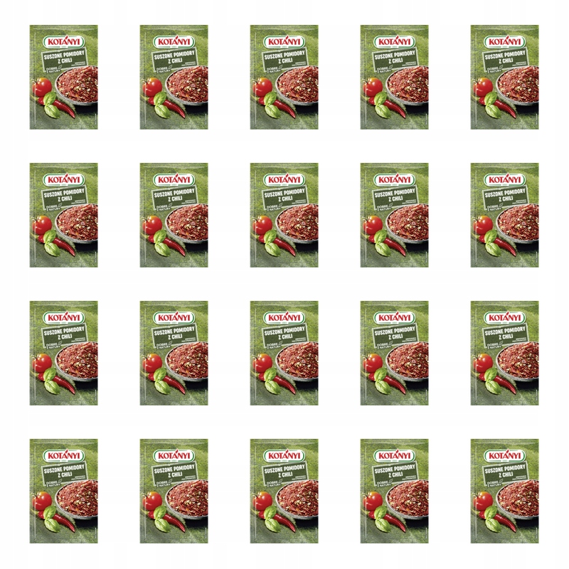 Kotanyi Sušená rajčata s chilli 22 g X20