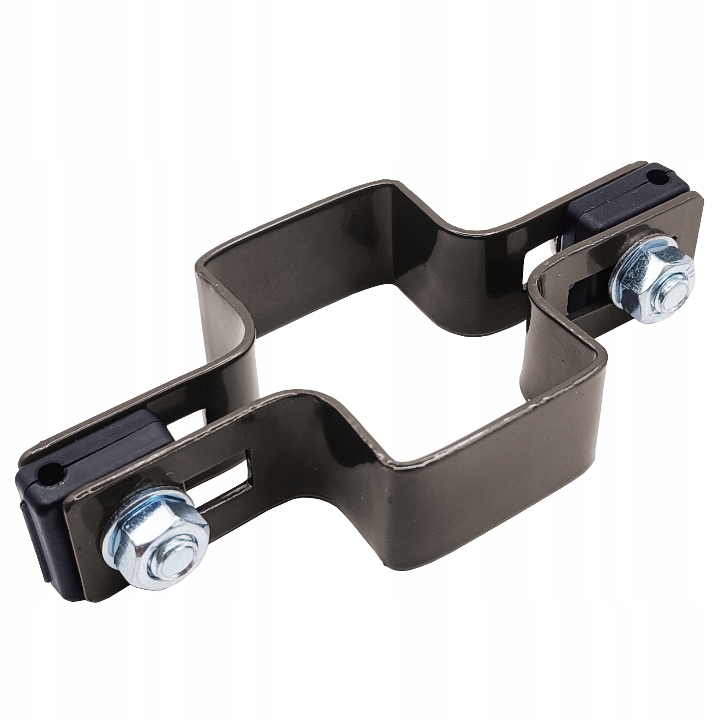 OBJÍMKA STĹPIKA PRE PLOTOVÉ PANELY 40X60 MM KOMPLETNÁ BRONZOVÁ PRIECHODNÁ