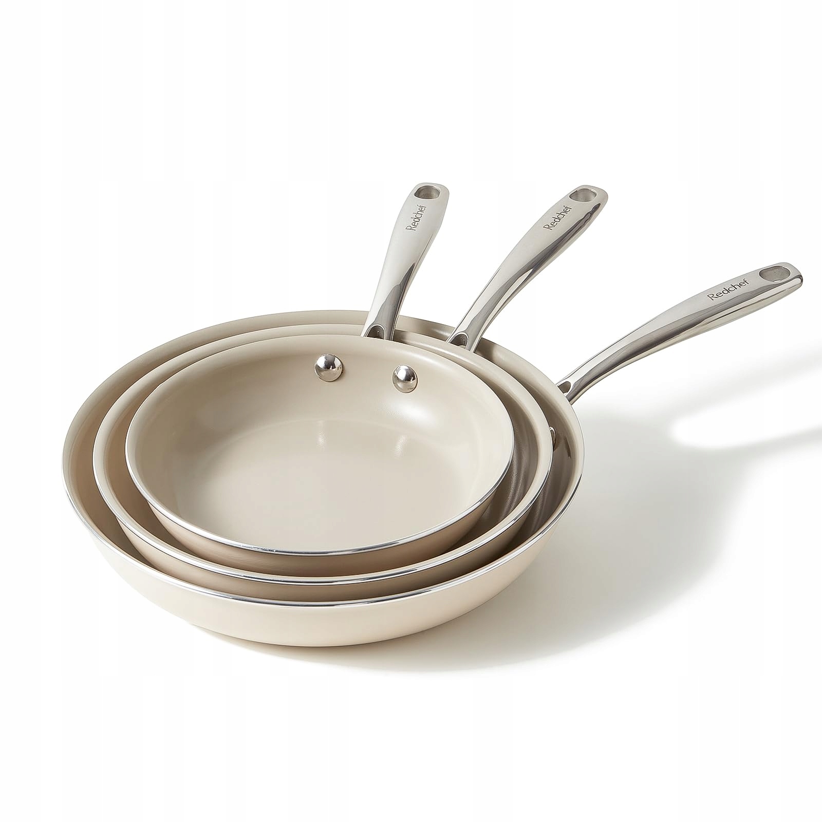 Sada panvíc Redchef keramická 20/24/28 cm, indukcia, nepriľnavá, R6