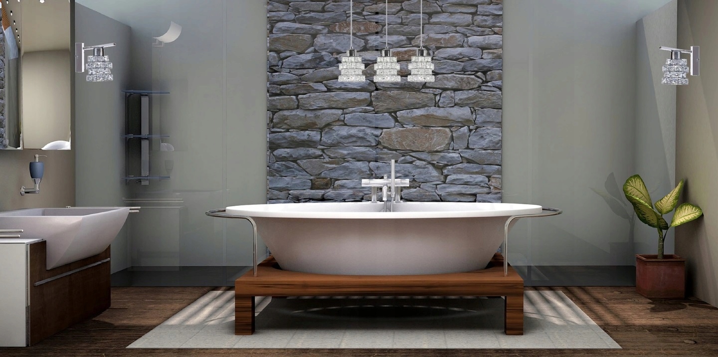 LAMPA SUFITOWA ŻYRANDOL PLAFON NOWOCZESNA CHROM Kolekcja KRYSZTAŁOWE