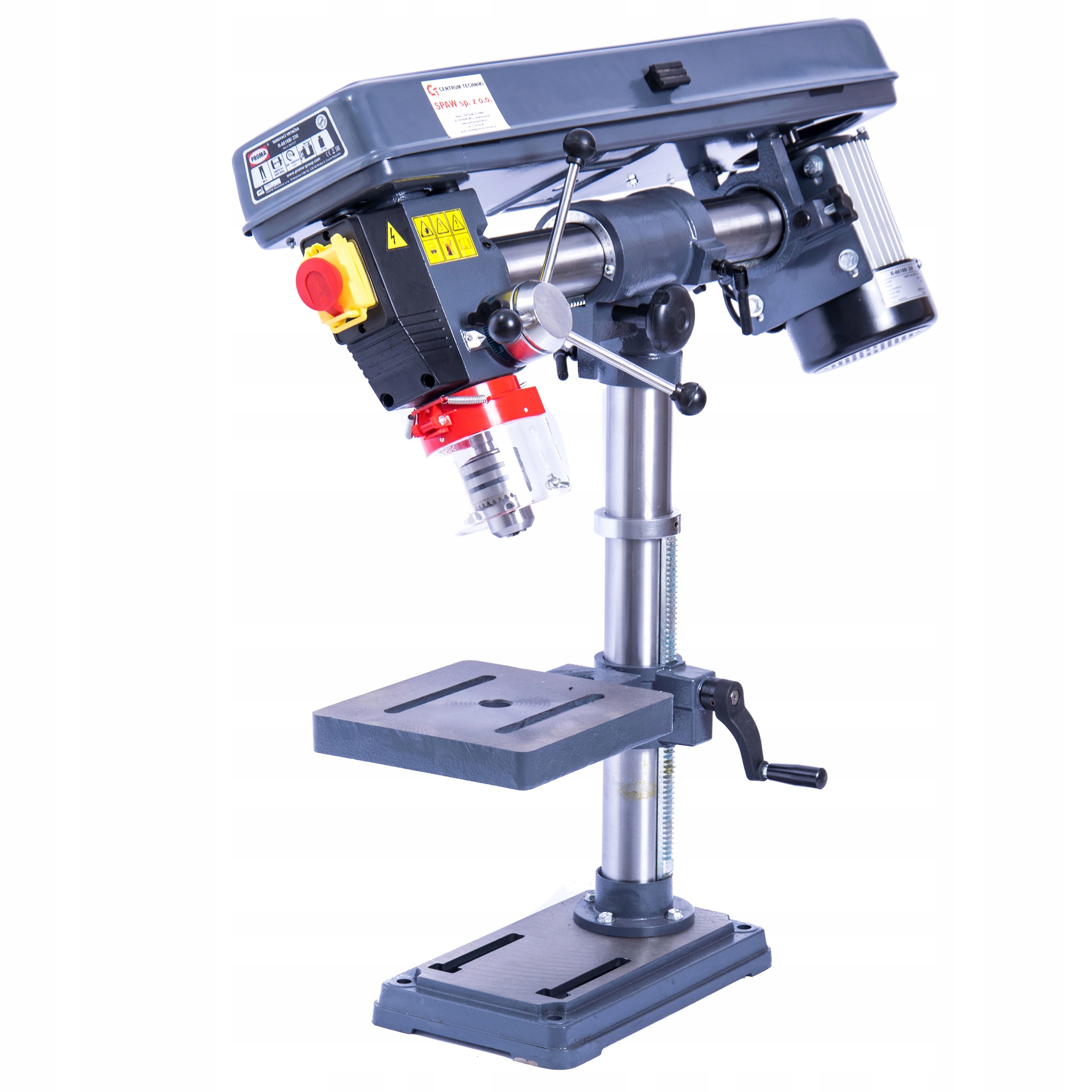 WIERTARKA KOLUMNOWA SEKARKA PROMA R 6616B 230 16mm Weight with packaging 40 kg