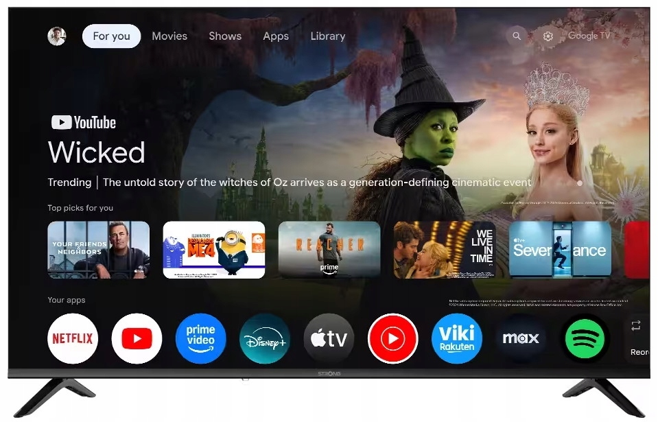 Strong Smart Led Tv 50"/ SRT50UH7773/ Uhd/ 3840x2160/ DVB-T2/C/S2/ H.265/HE