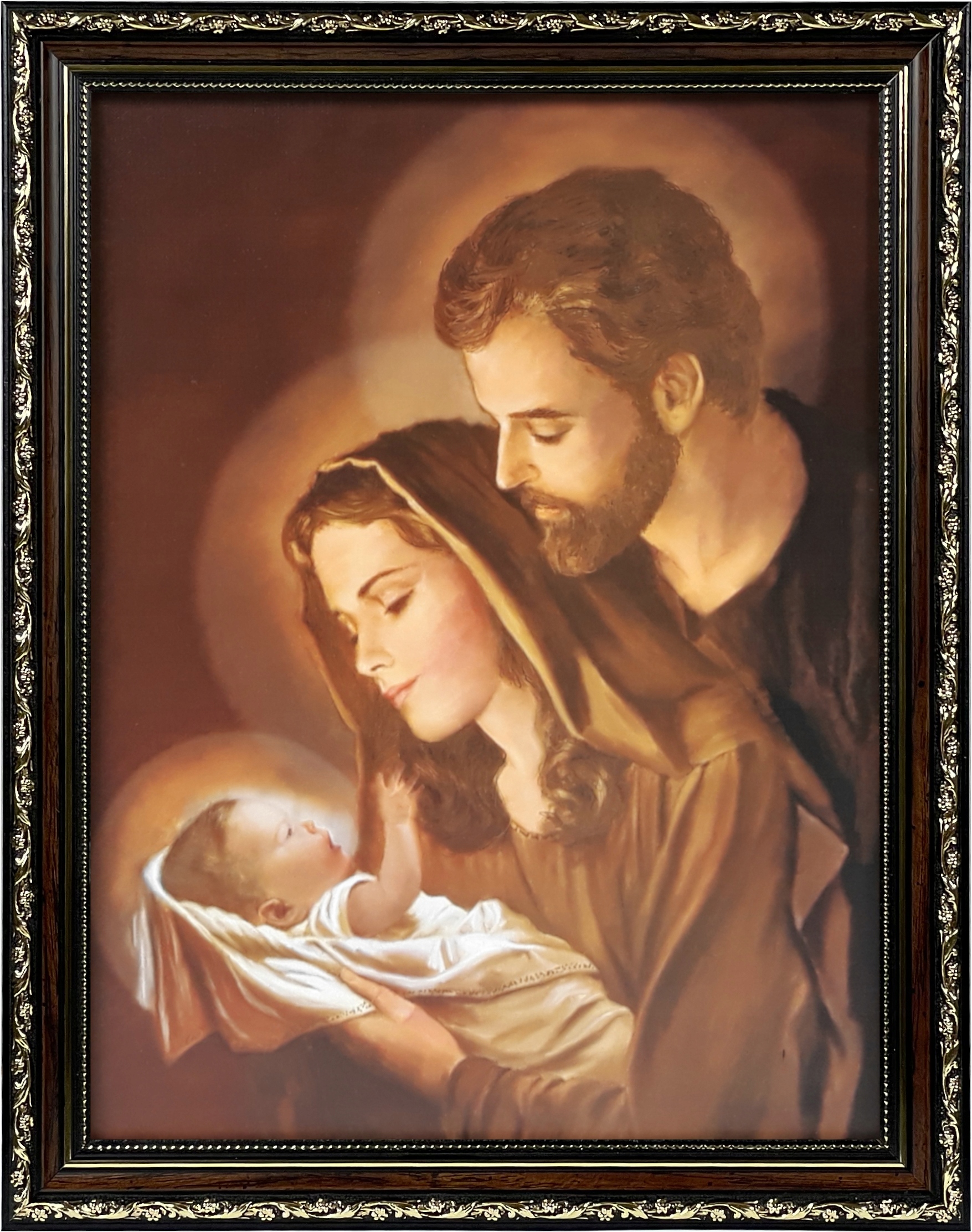 

Obraz 46x36 Święta Rodzina Jezus Zdobiona Rama