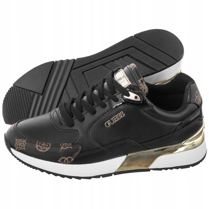 Dámské tenisky Guess Moxea Blkbr FL5MOX FAL12 Černé