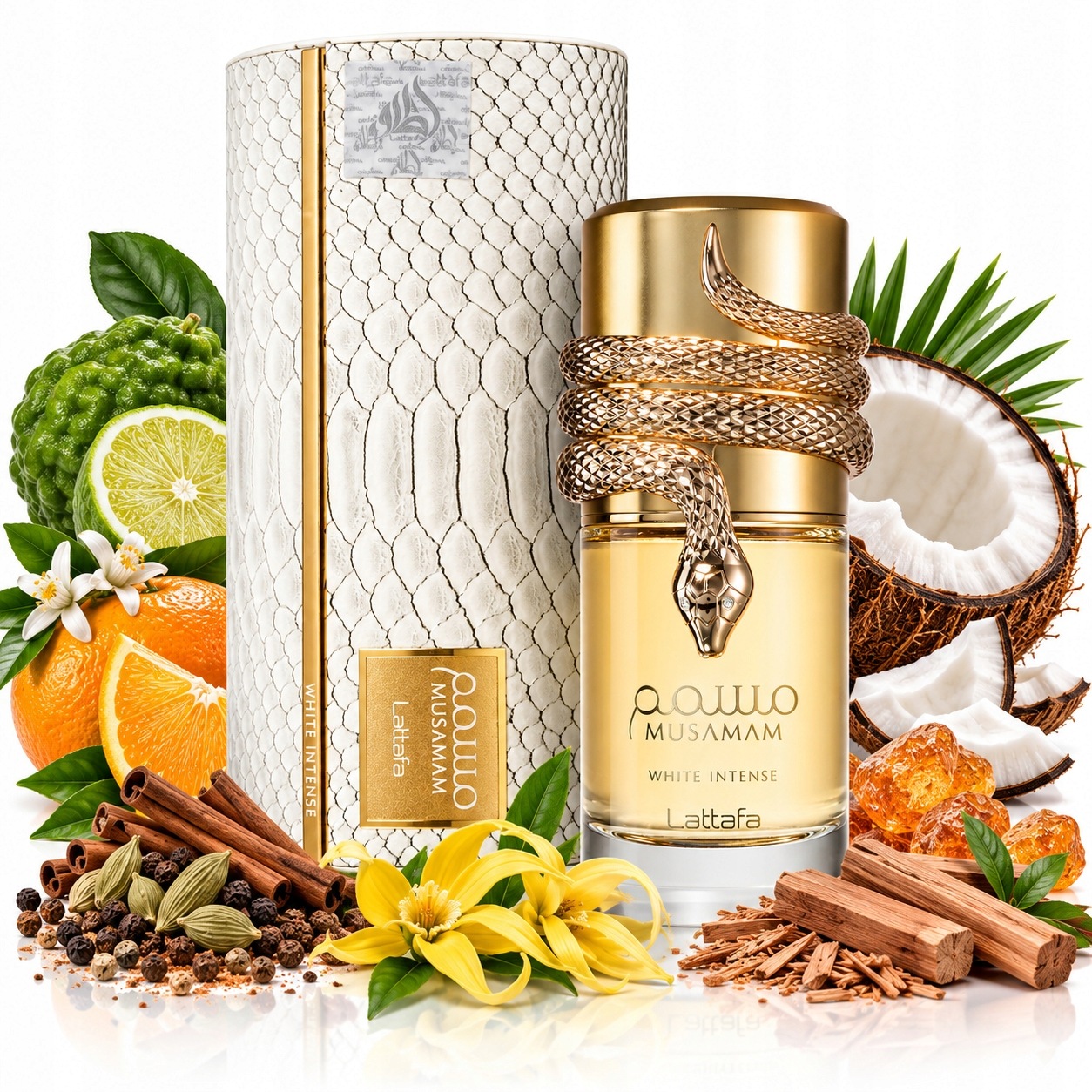 Oryginalne Perfumy Arabskie Lattafa Musamam White Intense 100ml Edp
