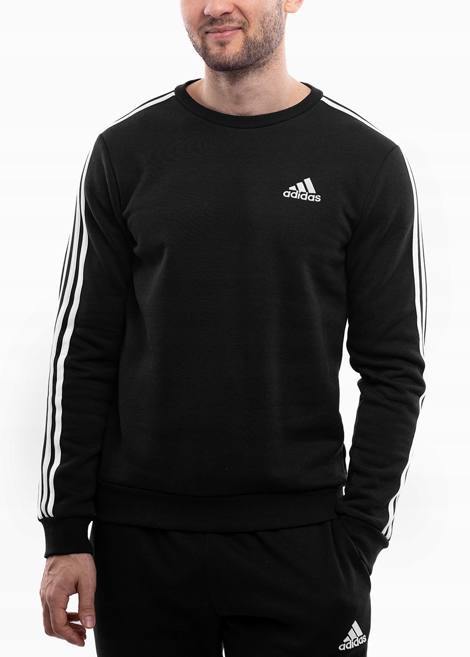 adidas pánská mikina s pohodlným svetrem Essentials vel M