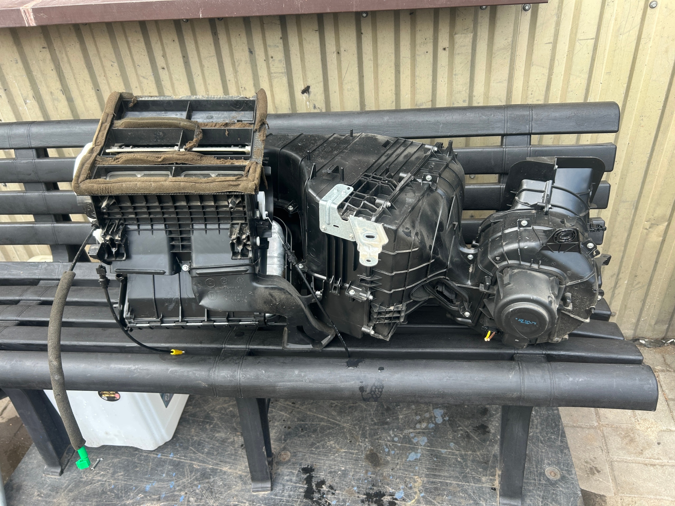 VW T5 heater complete EUROPA 7H1819005AR