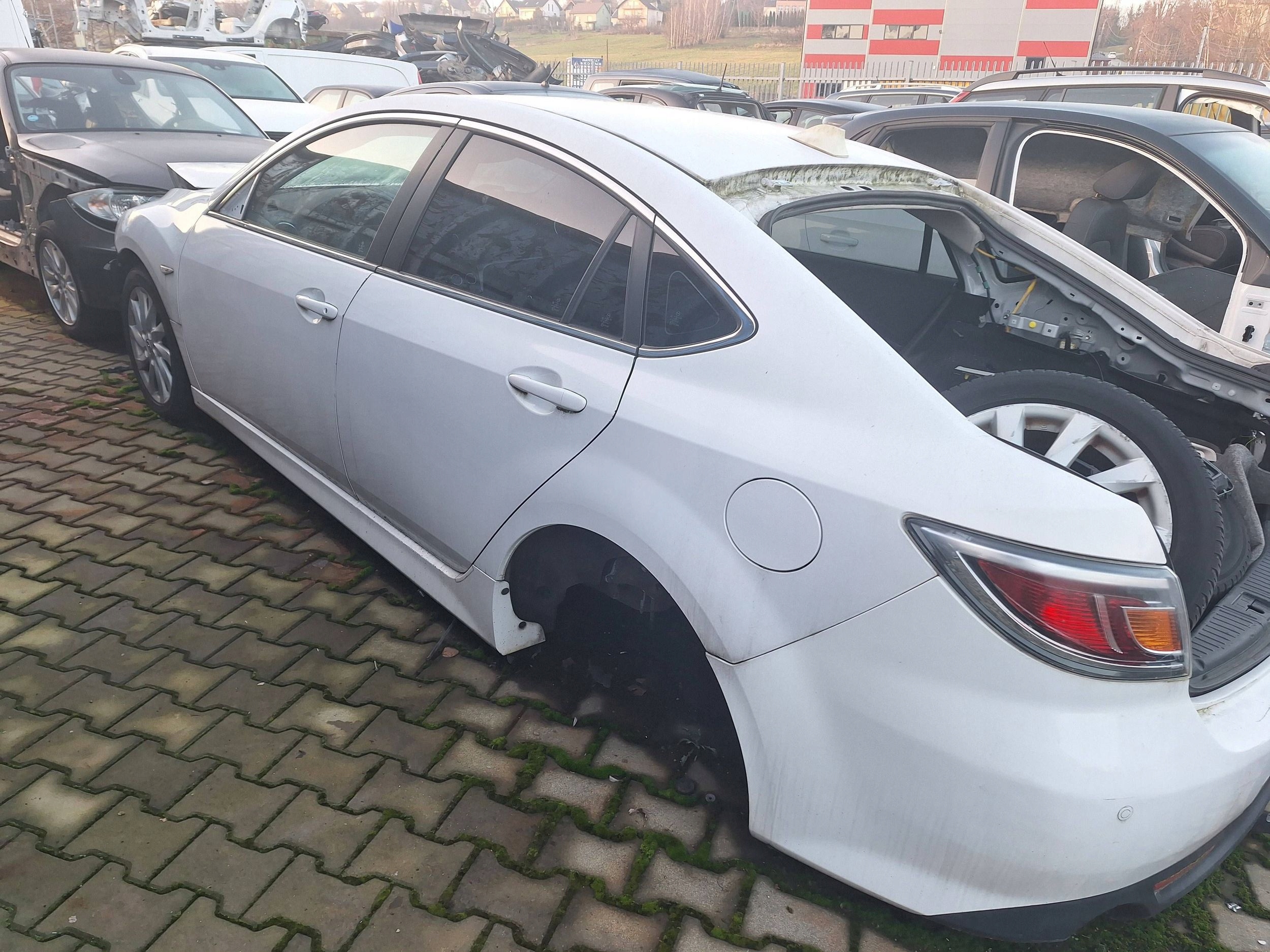 MAZDA 6 II GH LIFT 5D HB BIALE 34K Hatchback / Liftback Tür heck links