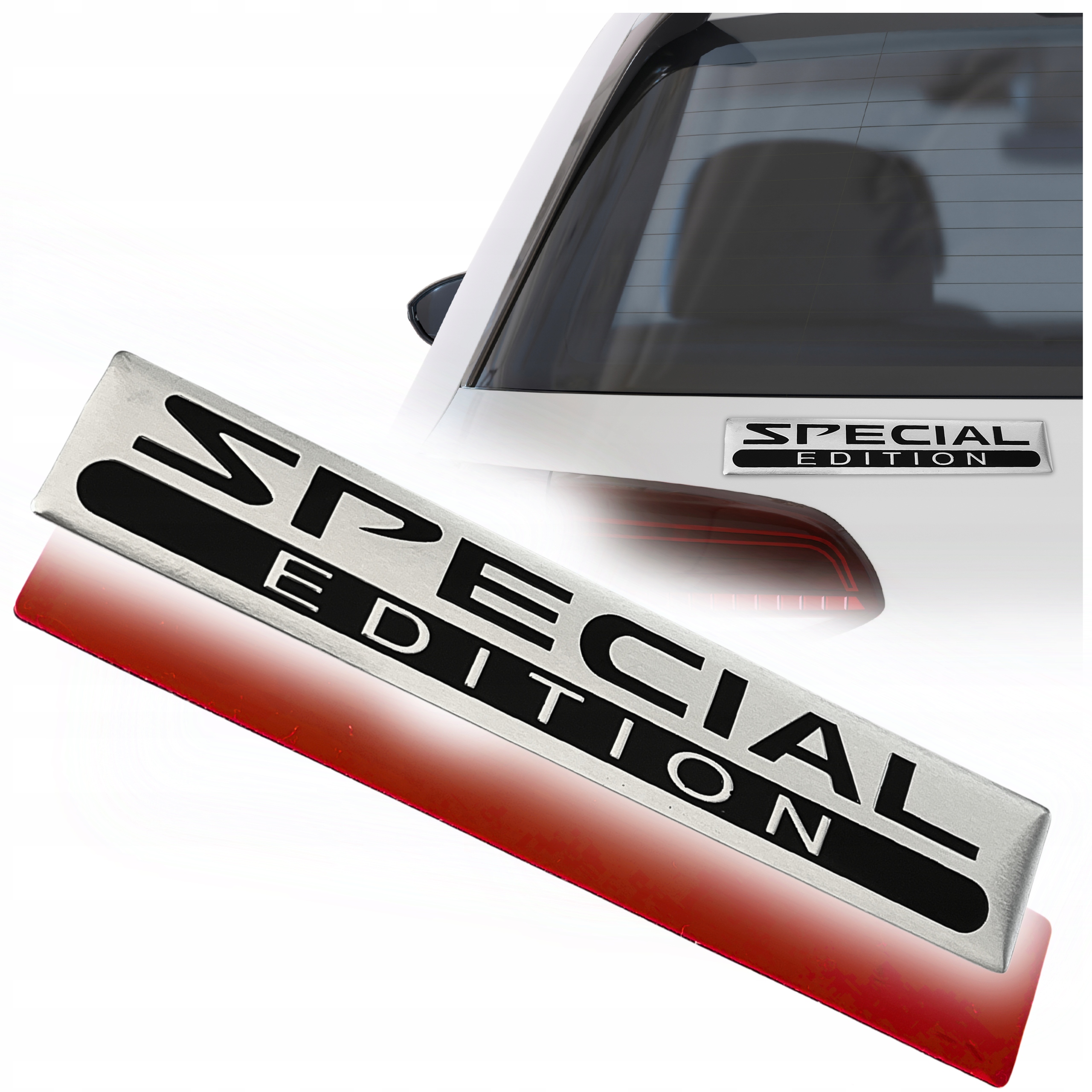 Emblemat Znaczek Special Edition Naklejka Na Samochód aluminiowy 10cm