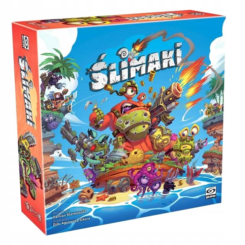 Gra Planszowa Ślimaki Galakta
