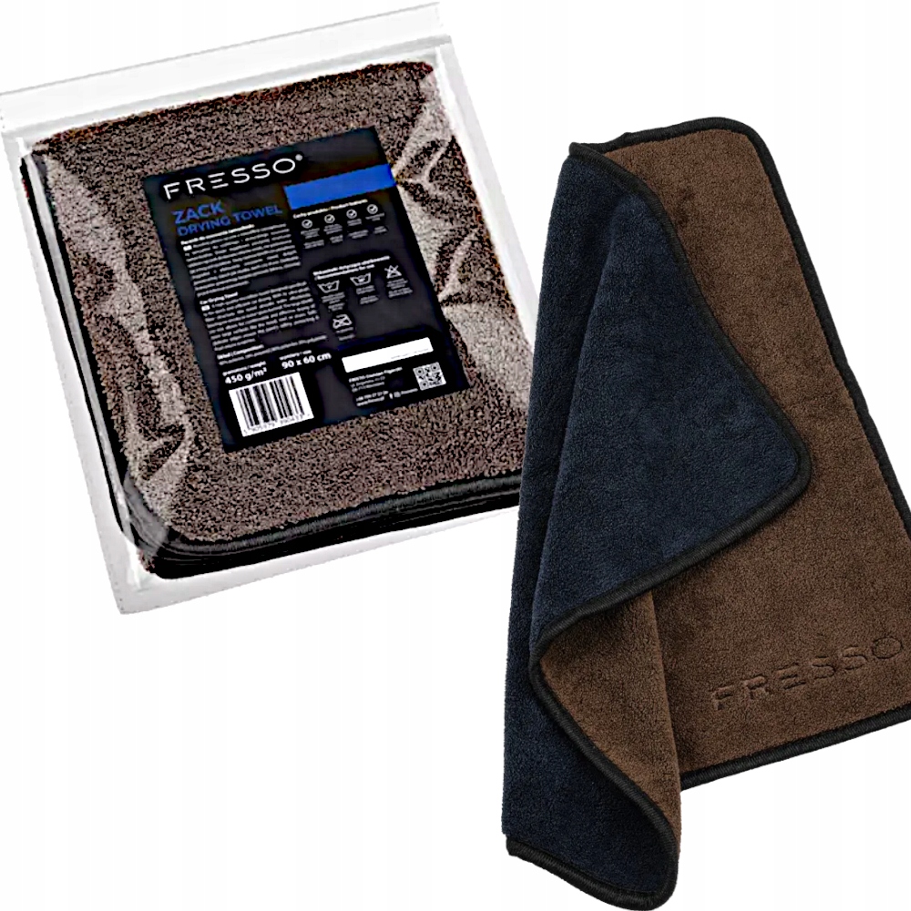 Fresso Zack Drying Towel 90×60 Ręcznik Mikrofibra Do Mycia Osuszania Auta
