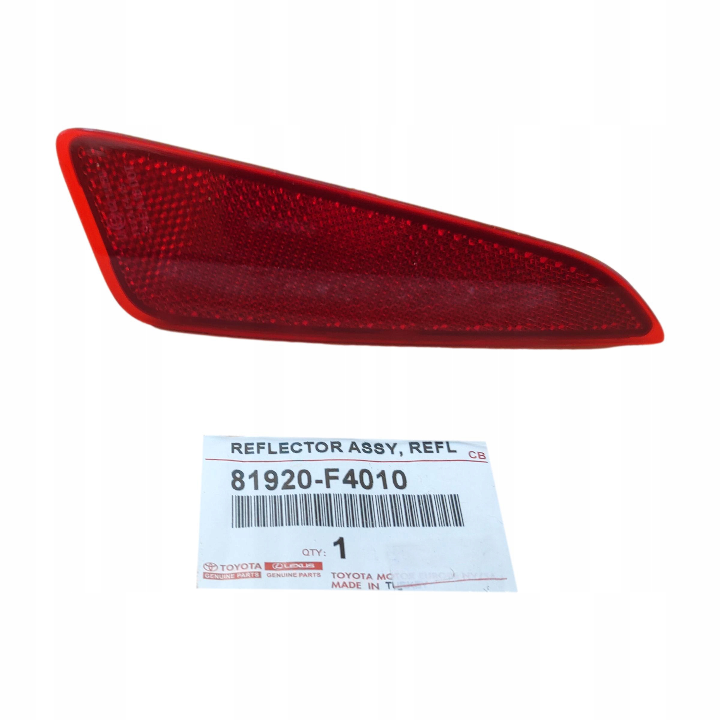 A81920-F4010 81920-F4010 - OBLASK ЗАДНИЙ TOYOTA CH-R ЛЕВЫЙ ОРИГИНАЛ