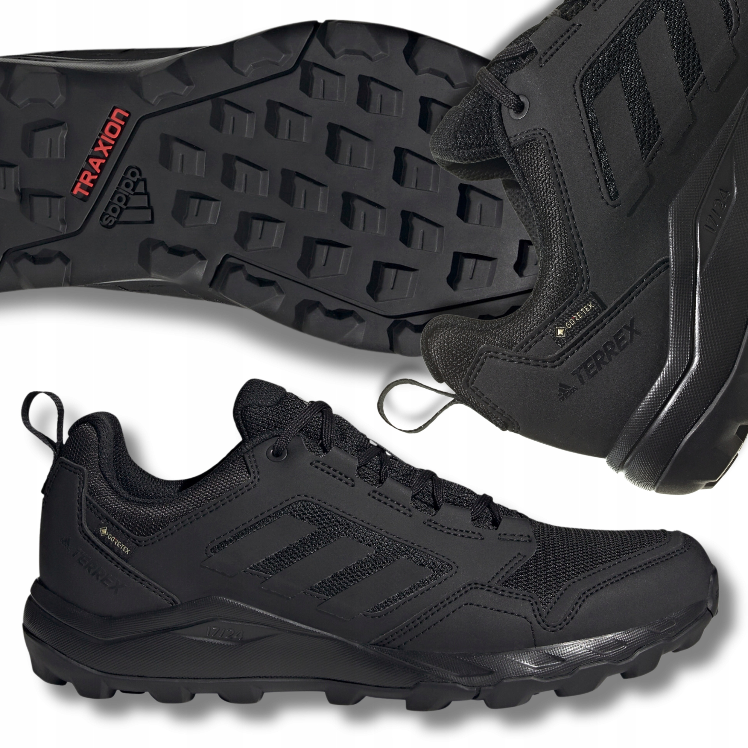 Pánské Běžecké Nepromokavé Gore-tex Sportovní Boty Adidas Terrex 41 1/3