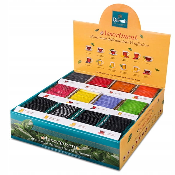 Dilmah Pick'n'Mix herbata zestaw 240 kopert