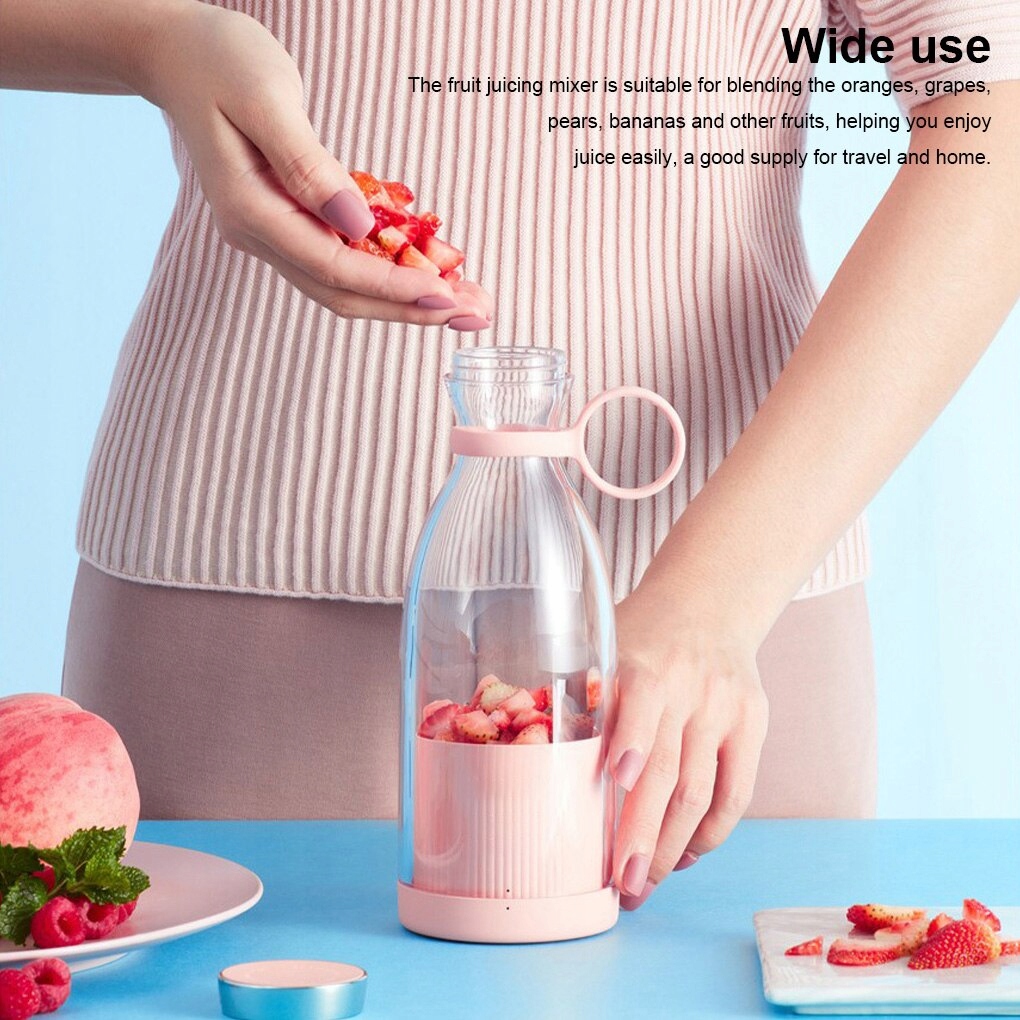 Portable Electric Juicer Blender USB Fruit Mixers