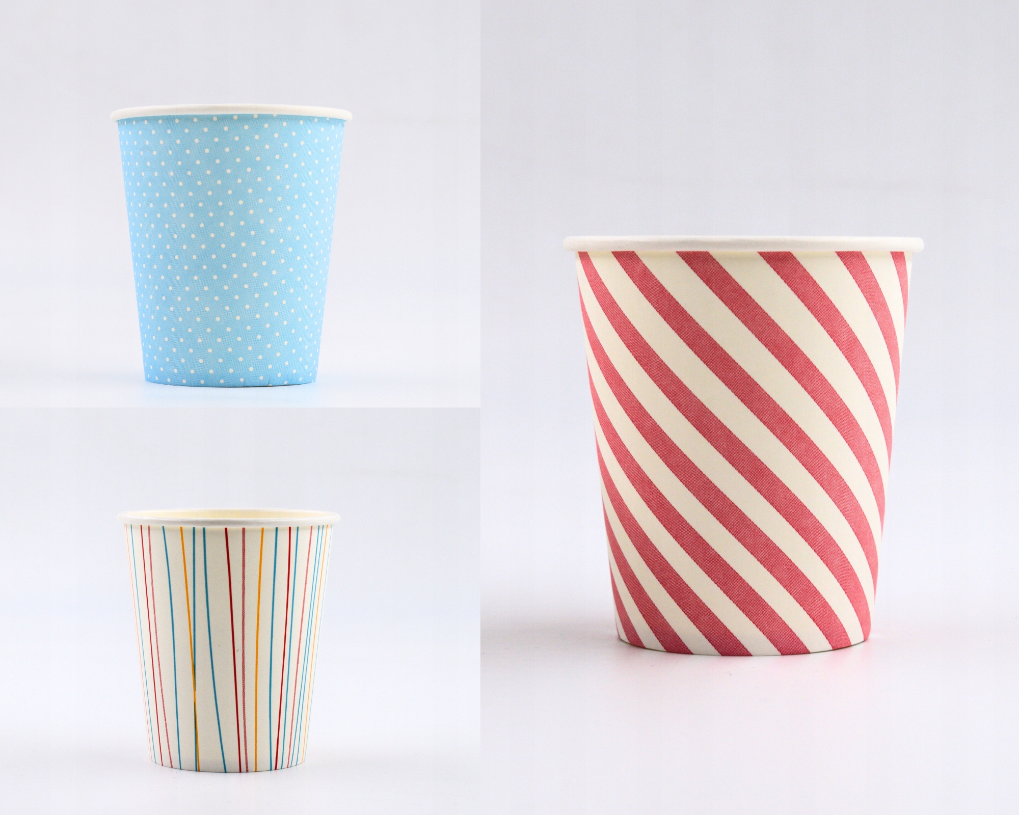 KUBKI DO KAWY HERBATY 200ml PASTELE MIX 50szt (do odsprzedaży) Marka Clarina