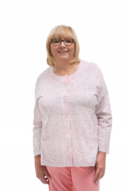 Martel Bavlněné dámské pyžamo Dlouhý Rukáv, velikost 3XL