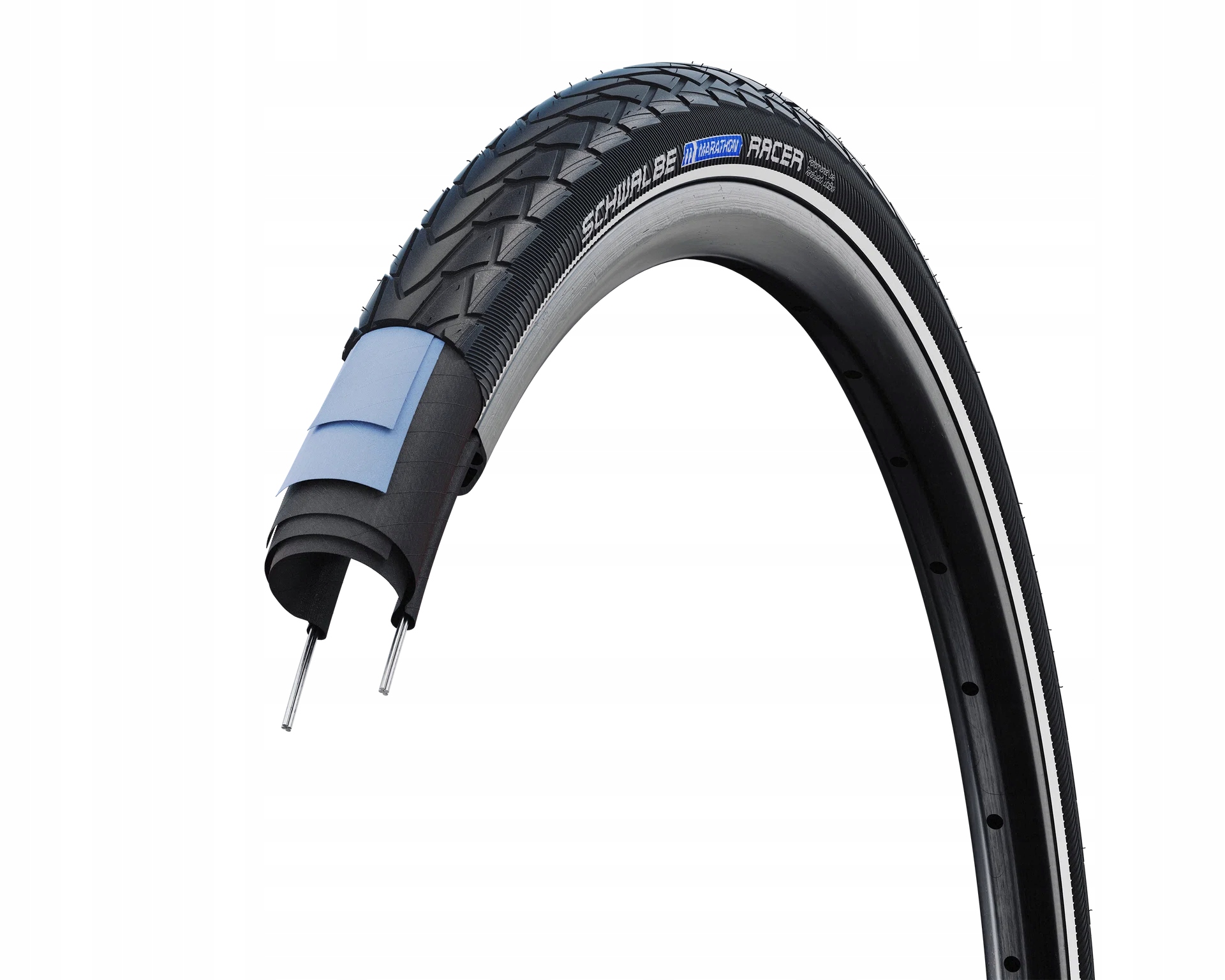Schwalbe Plášť Marathon Racer Hs 429 20x1. 50" 40- 406 Crn/ crn Rifl. Rg