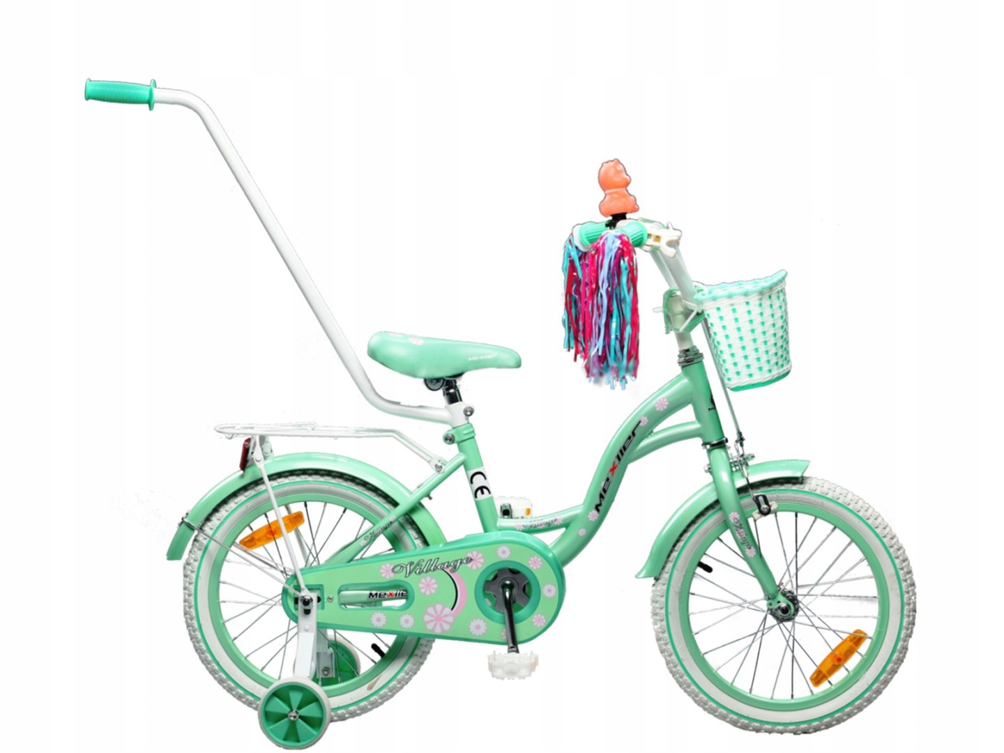 Rower Dziecięcy 16 '' Mexller Miętowy