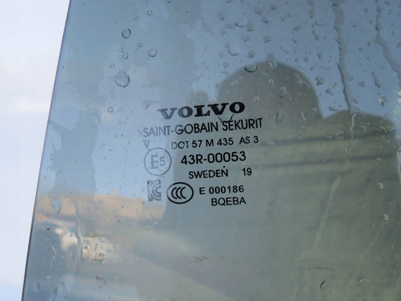 window door left rear part VOLVO V90 CROSS COUNTRY DOT57M435AS3 E000186 43R00053