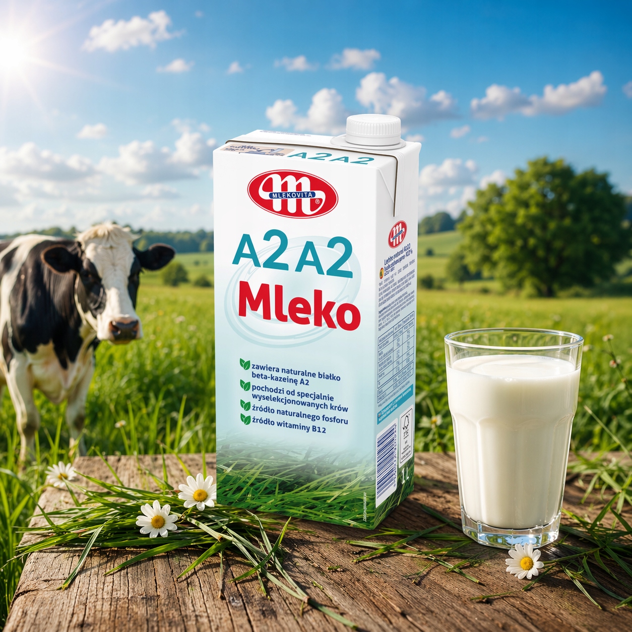 Mlekovita A2A2 Mléko 1L 12x1L Týdne