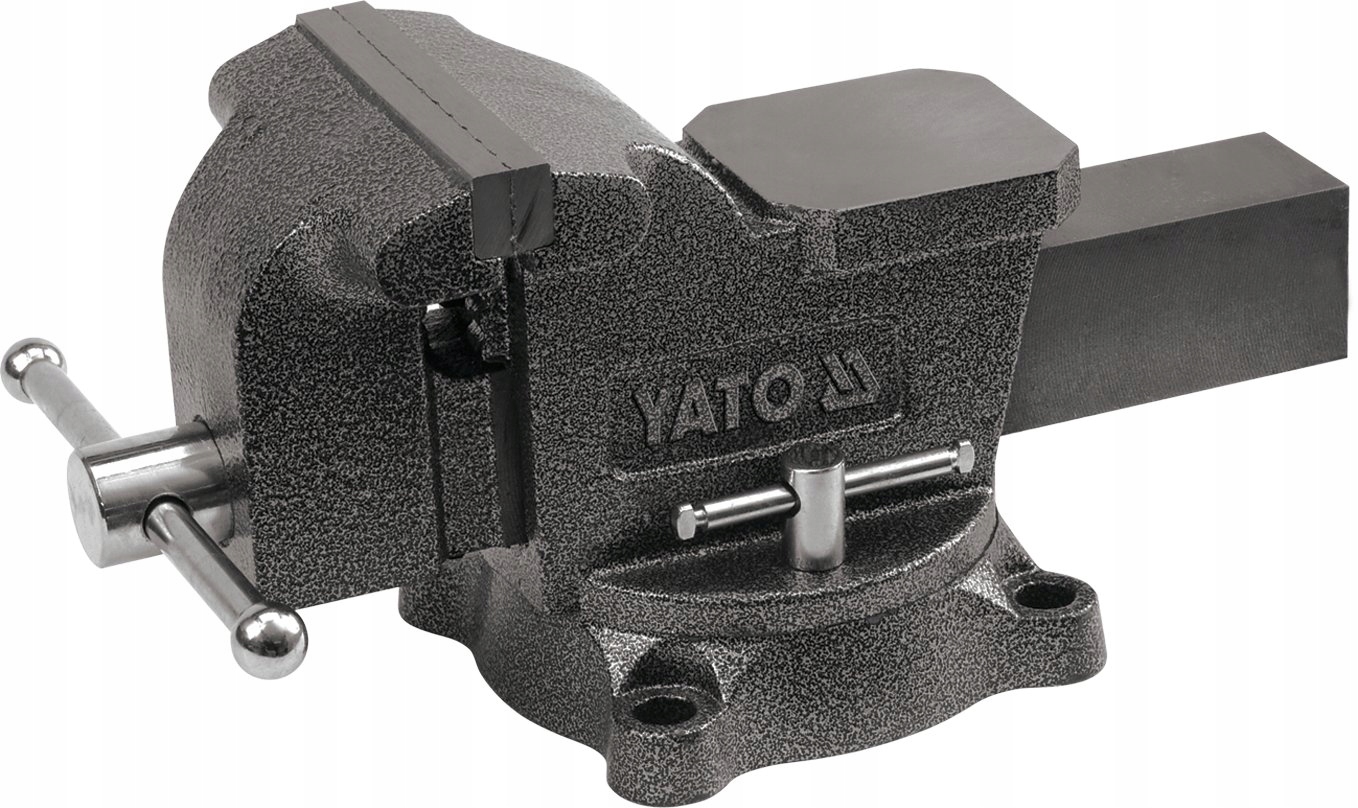 Otočný Zámečnický Svěrák 125 mm Litinový Yato YT-6502