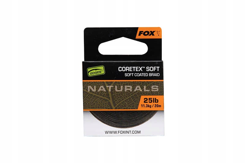 Plecionka w otulinie (miękka) Naturals Coretex Soft x 20M 35lb/15.8KG