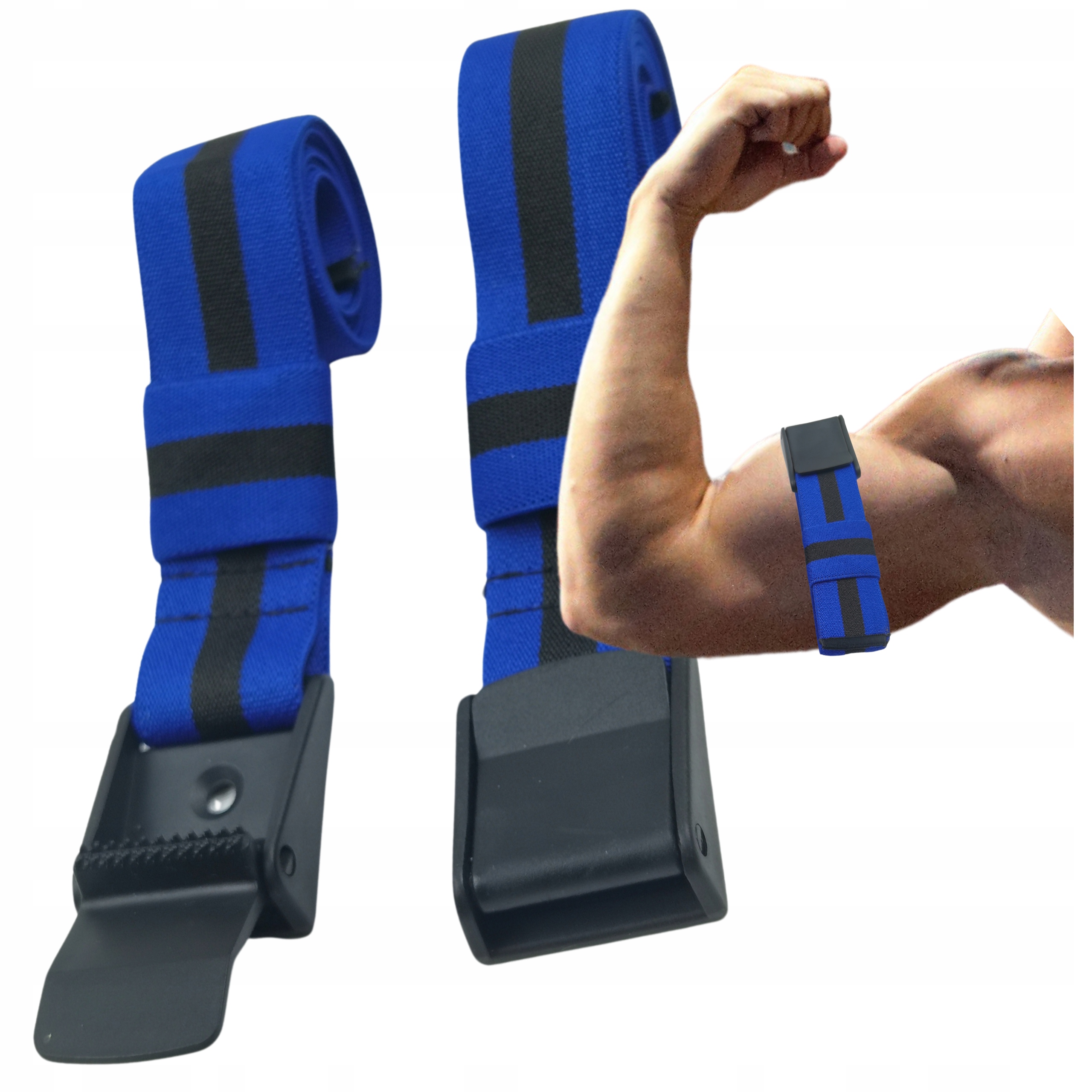 OPASKI DO TRENINGU DŁUGIE NOGI RAMIONA OKLUZYJNEGO AIRBAND BFR OKLUZJA PRO Stan opakowania oryginalne