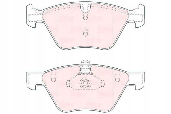 VALEO КОЛОДКИ ГАЛЬМІВНЕ 34116775310 Fdb1773 Fsl1773