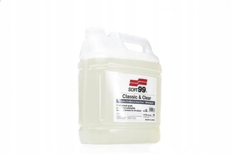 SOFT99 Classic&clear Shampoo 5 L (šampón)