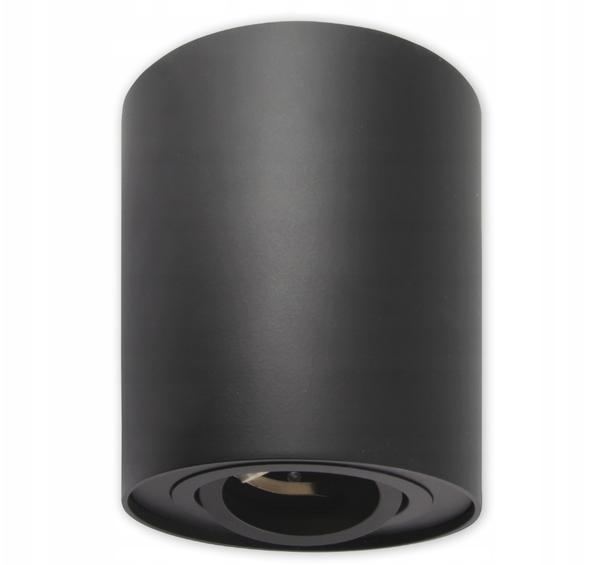 

Lampka sufitowa GU10 96 x 125mm regulowana Czarny